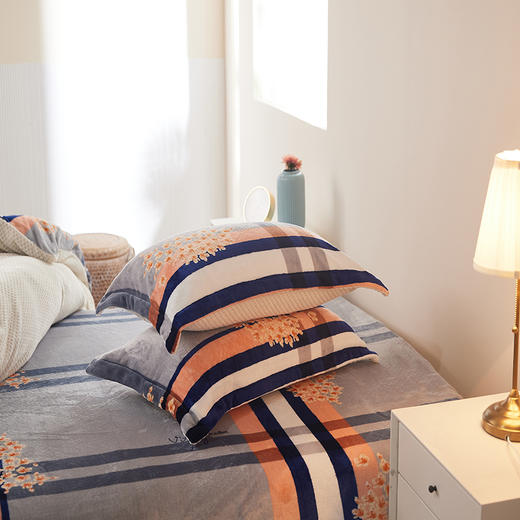 恒源祥 洛洛繁花暖绒四件套HYX130TJ/200*230cm【CZ】 商品图4