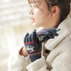 买一送一！【暖心“手”护！美丽不冻手】圣诞麋鹿针织手套，可触屏设计！打游戏玩手机不冻手，修饰手型弹力面料，柔软舒适不易起球，轻易不褪色针织保暖手套，圣诞节送礼优选 商品缩略图3
