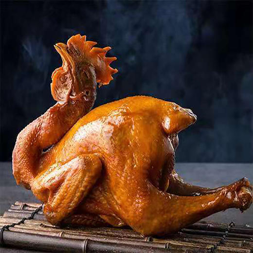 万州龙驹山地芦花卤香鸡 整只 约1.2斤左右 川渝包邮 商品图0