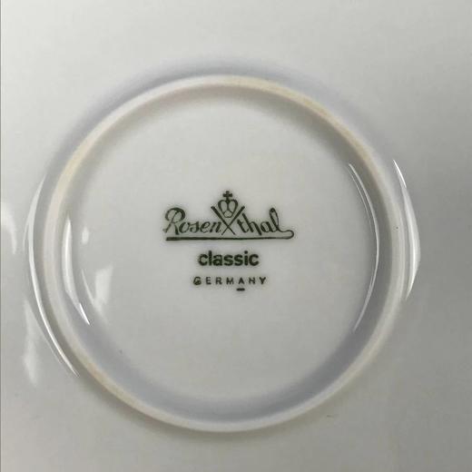 德国顶尖名瓷 卢臣泰白瓷盘 2枚装 原盒保留 商品图8