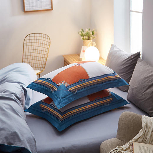 恒源祥 绅士品格60S全棉数码磨毛四件套HYX104TJ【CZ】 商品图2