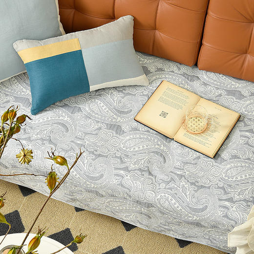 法式唐草系列简约四季通用棉质沙发巾 商品图3