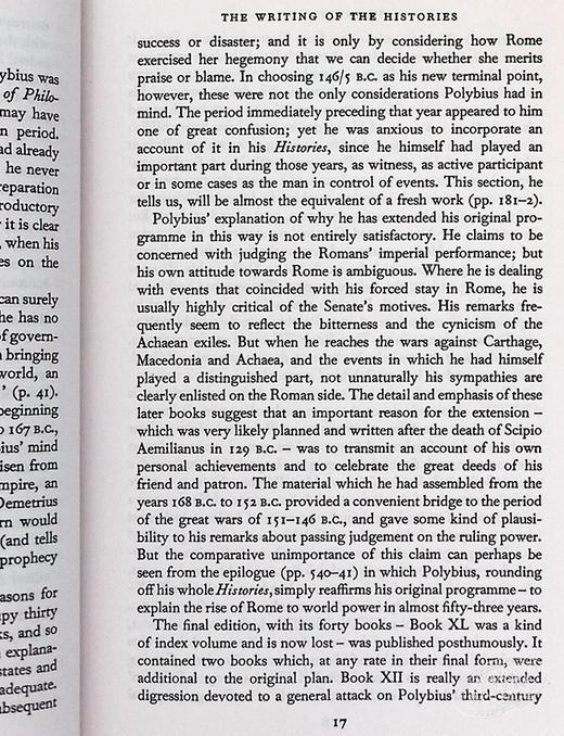 罗马帝国的崛起 豆瓣阅读 英文原版 The Rise of the Roman Empire Polybius 商品图4