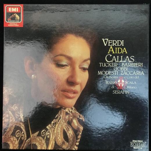 LP黑胶唱片 居塞比·威尔第《阿伊达》共两张 卡拉斯 塔克 巴比耶利 戈比 莫德斯蒂 扎卡利亚演唱 米兰斯卡拉剧院管弦乐团 赛拉芬指挥 商品图0