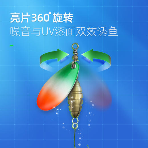 涡轮复合亮片 路亚饵 鱼饵 商品图1