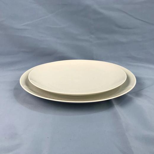 德国顶尖名瓷 卢臣泰白瓷盘 2枚装 原盒保留 商品图2