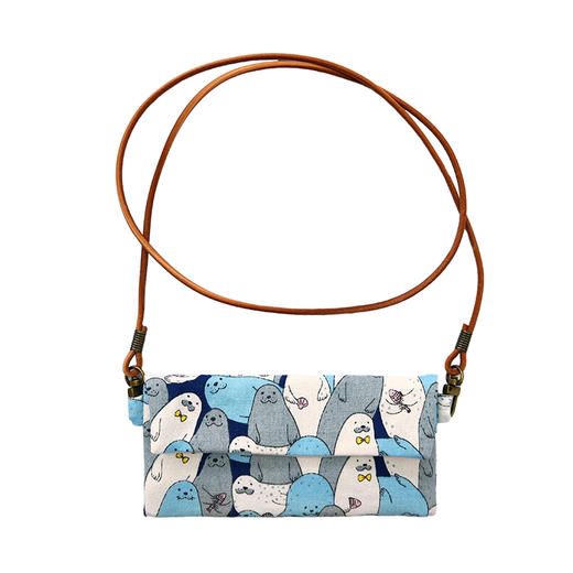HUJI祤集Comfy斜挎包插画小海豹 商品图4