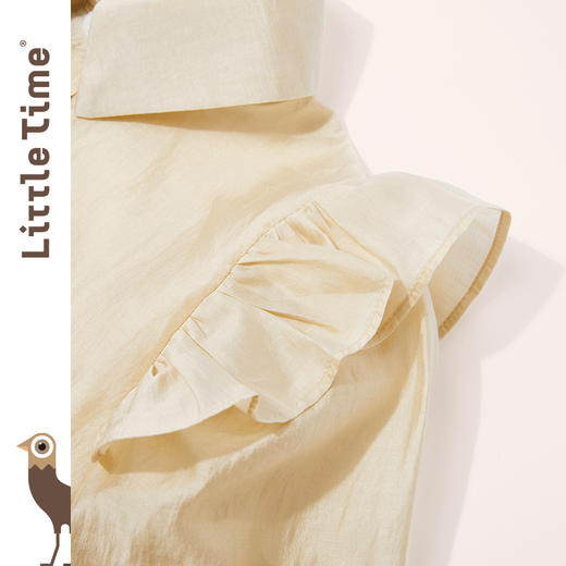 littletime特别亲子装母女秋款高端不一样套装女童西装套裙两件套 商品图3