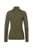 Bogner - Hayden Base Layer with Logo sleeves - Khaki - 女装 - 速干 - 军绿色 商品缩略图1