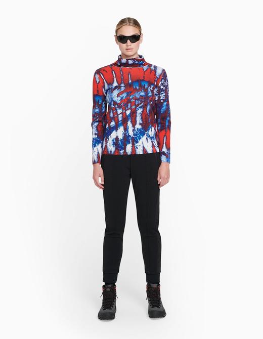 Aztech Mountain - Women Matterhorn Tie Dye Turtleneck - Orange Crush Multi - 女装 - 针织衫 - 橙色 商品图2