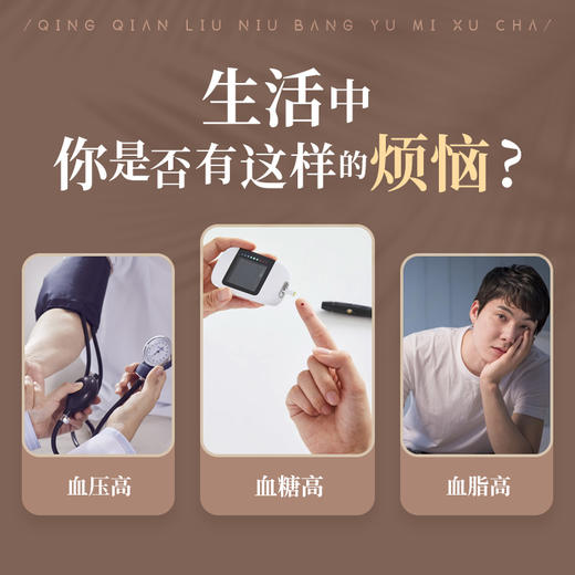 【家医健选】 青钱柳牛蒡玉米须茶 即泡即饮 150g/盒 商品图1