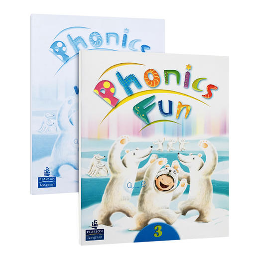 香港朗文少儿英语自然拼读3级别 学生用书含练习册 英文原版 Longman Phonics Fun 3 英文版进口原版英语书籍 商品图0