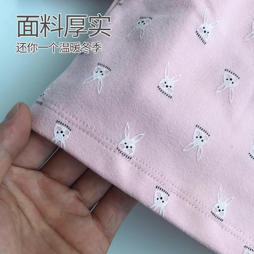 2021家居服 A类德绒圆领儿童保暖内衣男童女童秋衣秋裤两件套装 商品图7
