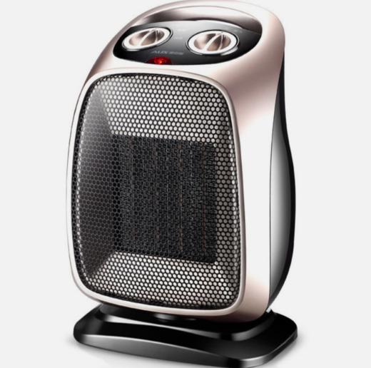 【家用电器】奥克斯小太阳省电暖气节能小型立式热风暖风机 商品图1