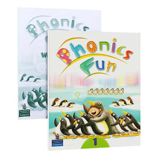 香港朗文少儿英语自然拼读1级别 学生用书含练习册 英文原版 Longman Phonics Fun 英文版进口原版英语书籍 商品图0