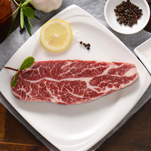花间肥【2-6片厚切 1斤-2斤装】美国臻选谷饲雪花牛小排500克-1000克    原肉原切 雪花漂亮 可煎可烤 商品图1