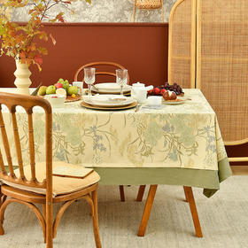 日式贡缎简约风布艺餐桌布