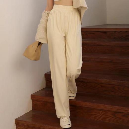 【显瘦显腿长！升级灯芯绒阔腿裤】高垂坠感，挺括有型，轻松拉长腿部比例，时尚百搭，遮肉显瘦，适合各种身材，直筒阔腿裤子 商品图2