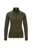 Bogner - Hayden Base Layer with Logo sleeves - Khaki - 女装 - 速干 - 军绿色 商品缩略图0