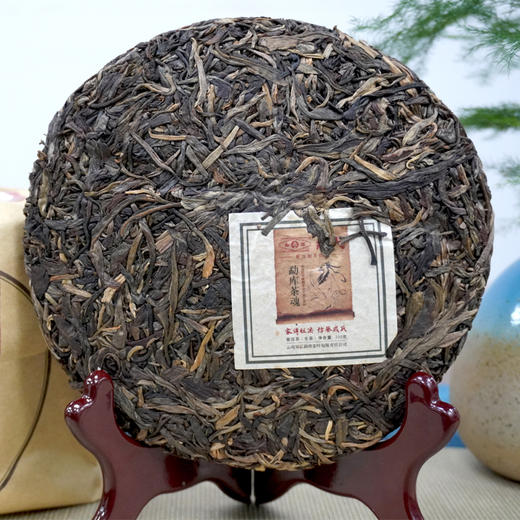 2014年勐库戎氏本味大成茶魂系列经典普洱茶生茶 一片200克一提5片 单片标价 商品图6