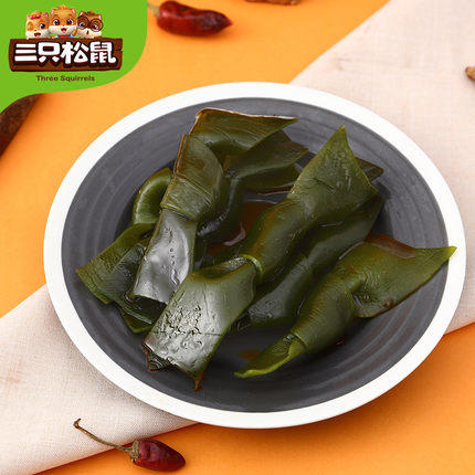 三只松鼠香辣海带结（4.18到期） 商品图1