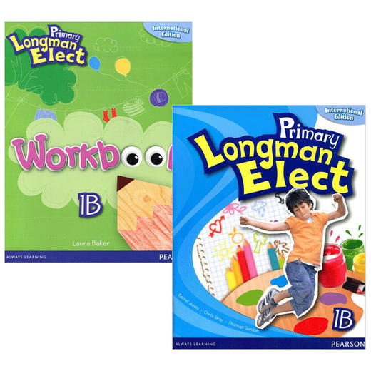 培生香港朗文小学英语教材1b全套 英文原版 Pearson Primary Longman Elect 1B 学生用书+练习册2本 英文版进口英语书籍 商品图0
