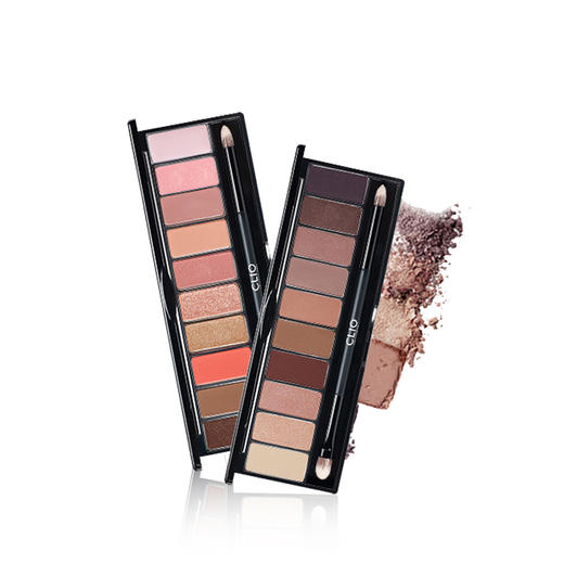 CLIO 珂莱欧立体裸妆10色眼影 商品图0