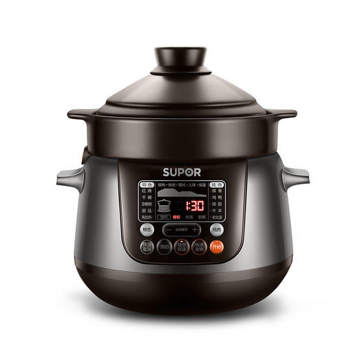 苏泊尔（SUPOR）精控快速炽陶电炖锅TC50YC5     全自动 5.0L 商品图1
