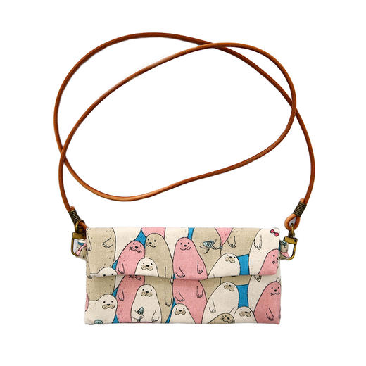 HUJI祤集Comfy斜挎包插画小海豹 商品图0