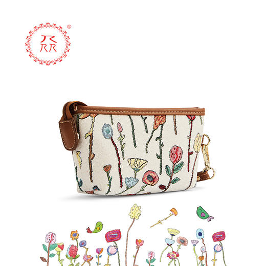 公益爱心『众』品牌 繁星点点系列之钱包 手拿包 A款 女士 化妆包 商品图1