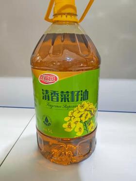 食福园清香菜籽油5L