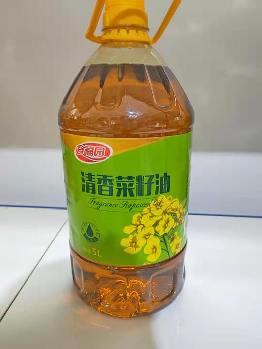 食福园清香菜籽油5L 商品图0