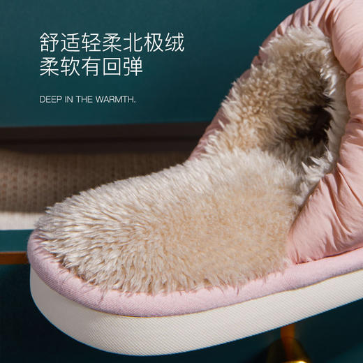 【羽绒棉拖鞋】软乎乎暖烘烘 男女拖鞋  商品图4