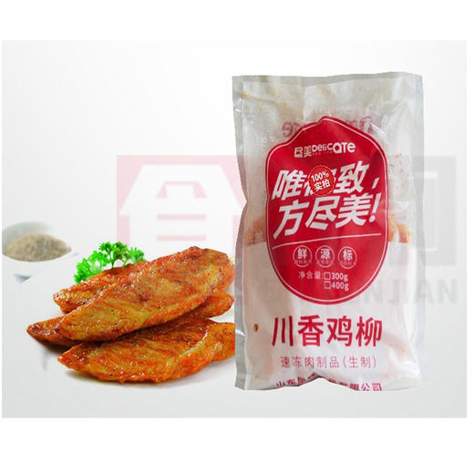 【6.9元/袋】尽美川香鸡柳400g（0803549） 商品图0