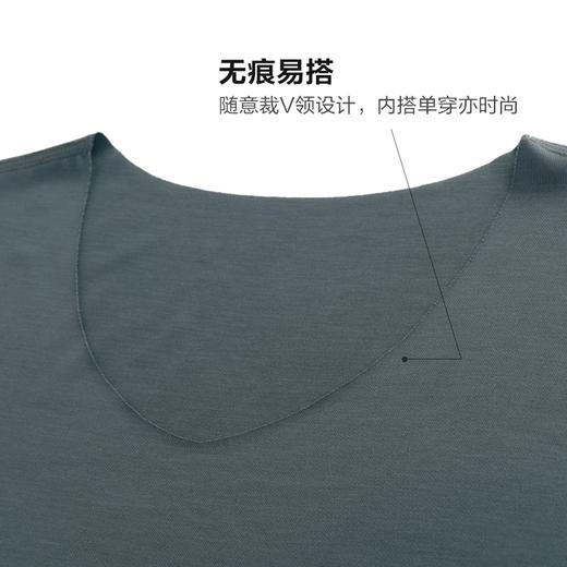 安莉芳旗下IVU莫代尔抗菌无袖T恤情侣男女款可外穿家居服UD00092 第二件1元 商品图3