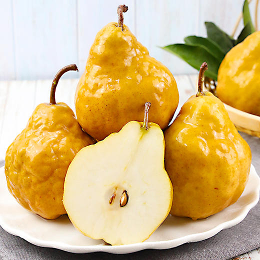 【中华丑梨】当季鲜果 肉多核小 软糯多汁 绵甜爽口 4.5斤装 商品图0