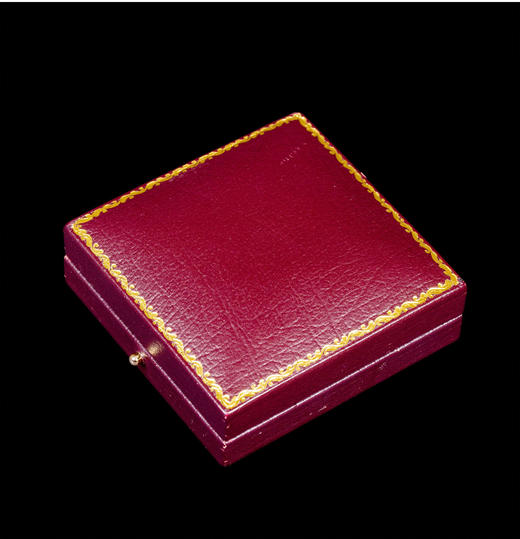 独角鹿西洋古董珠宝首饰欧洲心型钻石红宝石缎带蝴蝶结胸针吊坠 商品图4