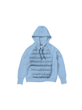 Holden - Hybrid Down Hoodie - China Blue 女装 夹克 蓝色
