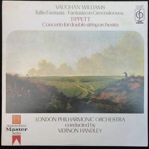LP黑胶唱片 沃恩·威廉斯《泰利斯主题幻想曲》《绿袖子幻想曲》 迈克尔·蒂皮特《双弦乐团协奏曲》 伦敦爱乐乐团 韩德利指挥 商品图0