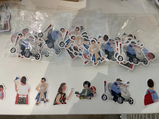 HANLI｜贴纸（7张/套） 商品图1