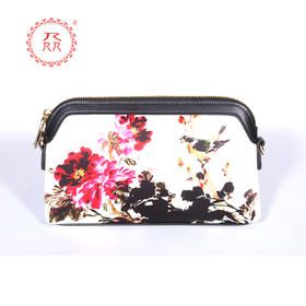 公益爱心『众』品牌 真丝手拿斜挎包