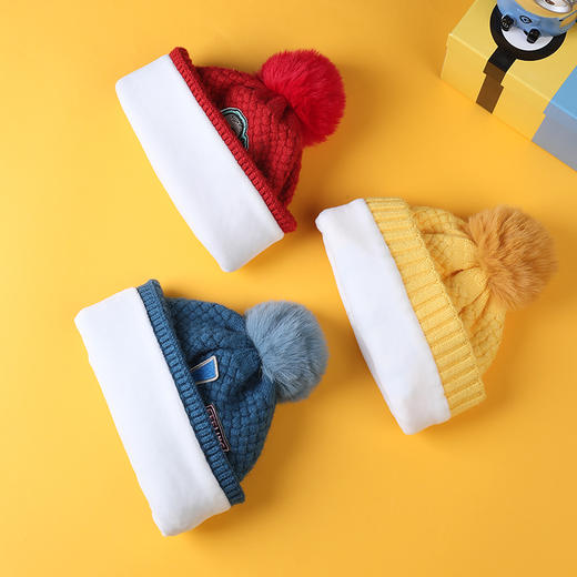 小黄人儿童针织帽3~12岁  XHR 商品图2