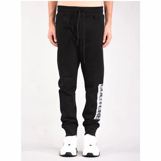 VERSACE JEANS COUTURE 范思哲 男士运动裤 黑色 71GAAT02 CF00T 899 商品图1