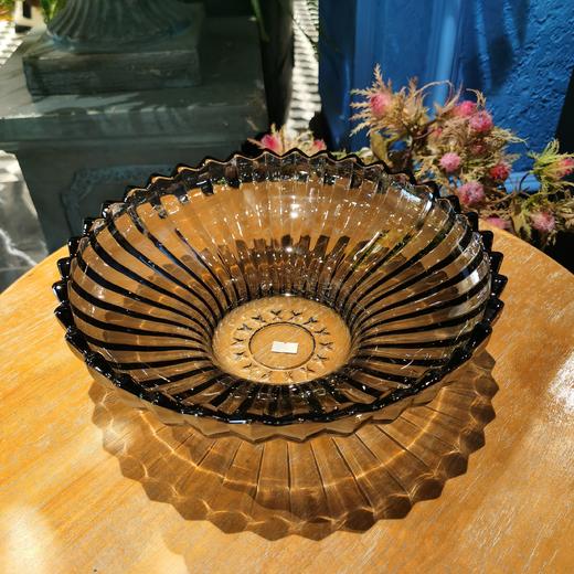 欧式果盘零食盘创意现代客厅茶几家用轻奢大号水晶玻璃双层水果盘 商品图4