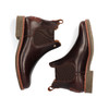 #断码特价39码#西班牙原产羊毛款皮毛一体女士皮靴棕色GLBB1(高品质纯天然羊毛内衬) 商品缩略图3