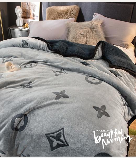 冬季加厚羊羔绒冬季毛毯被 商品图1