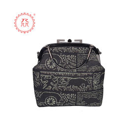 公益爱心『众』品牌 黑土地系列手提斜跨两用包