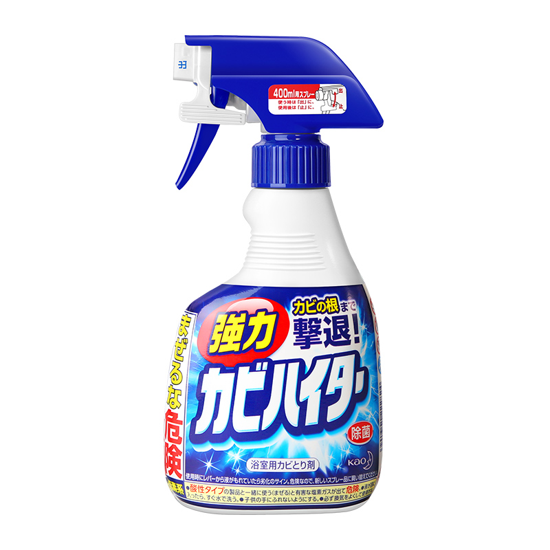 原装进口日本KAO花王浴室泡沫清洁剂去污渍漂白喷雾400ml