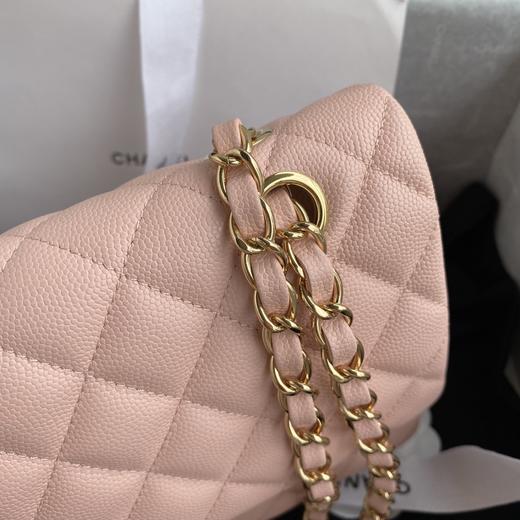 香奈儿Chanel Classic Flap Bag A01112 鱼子酱- 得物商城