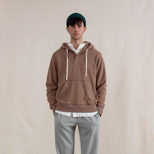 VinR/01210158/合体套头半门襟连帽卫衣 商品图0